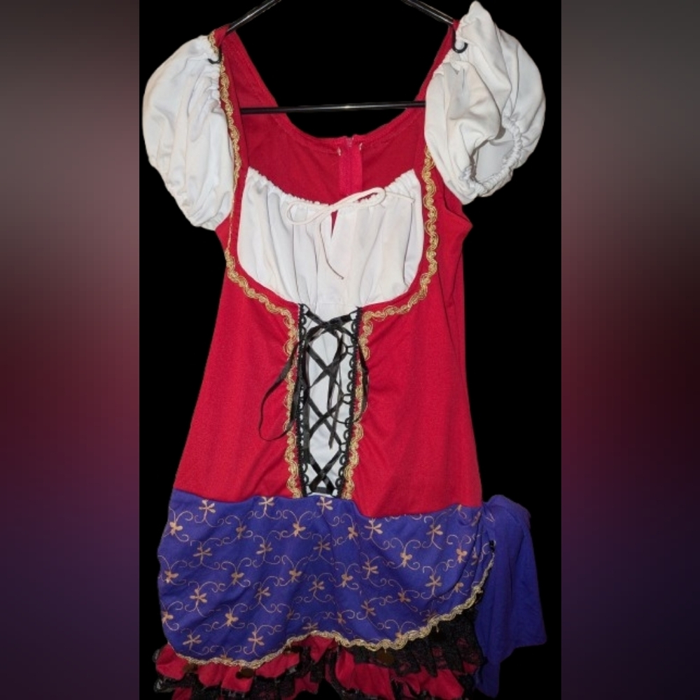 Leg Avenue Red and Blue Dress